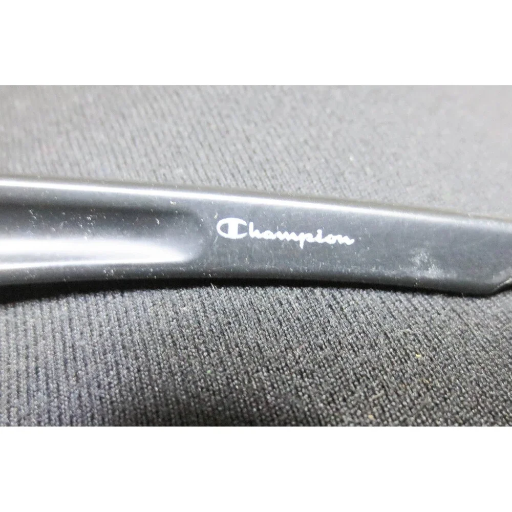 Champion Matte Black Sport Sunglasses Rectangular Wrap CUTR2019CA C01 62-15-135